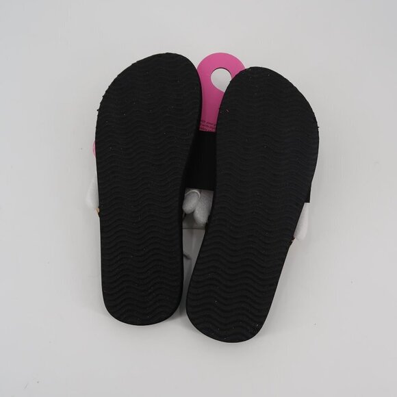 Pedi Couture Pedicure Sandal in Black and Leopard Print Size XL 10-11 NWT - Picture 6 of 6